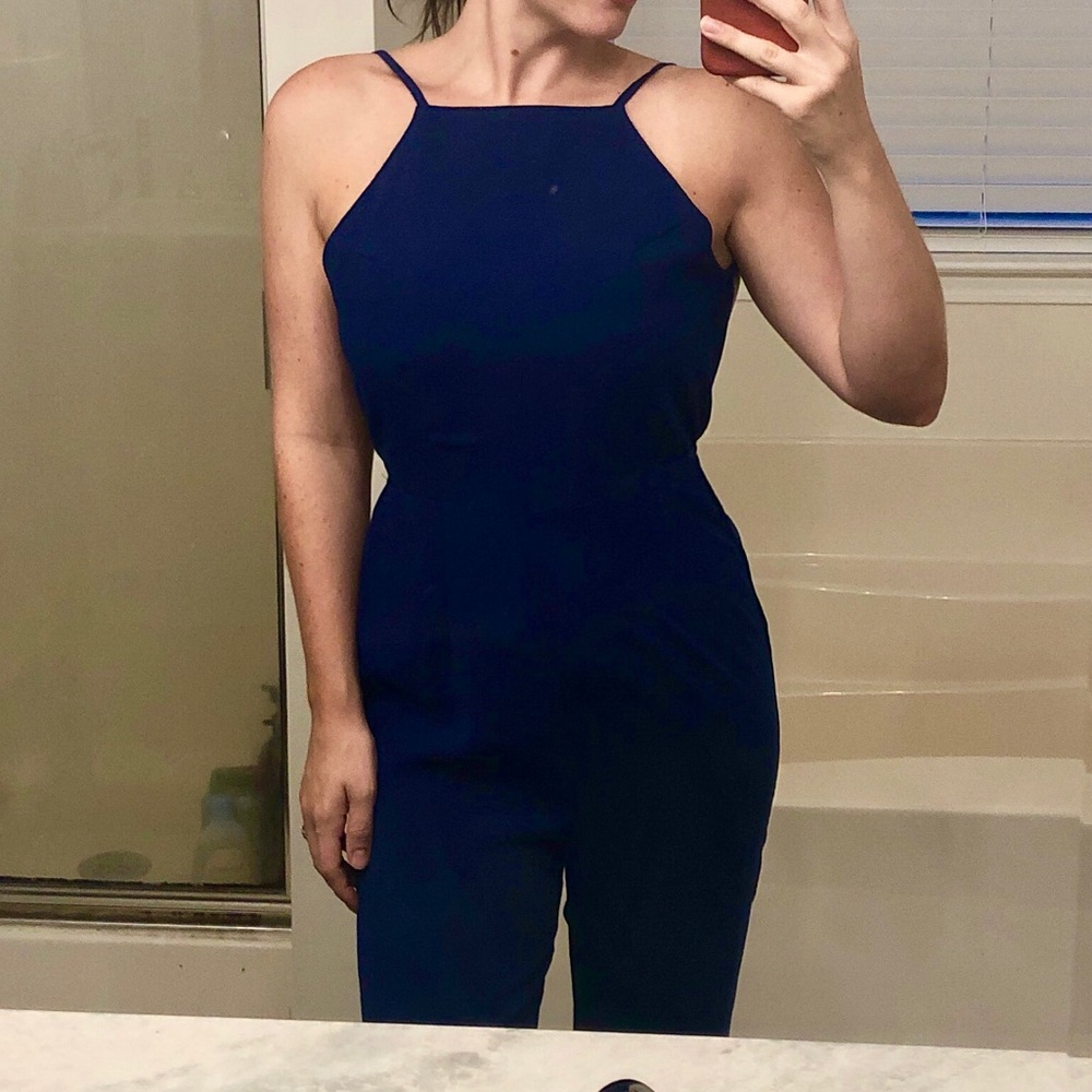 Royal Blue Jumpsuit